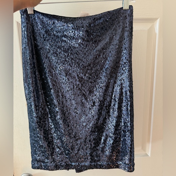 WHIT Dresses & Skirts - WHIT Sparkling Black Sequin Mini Skirt